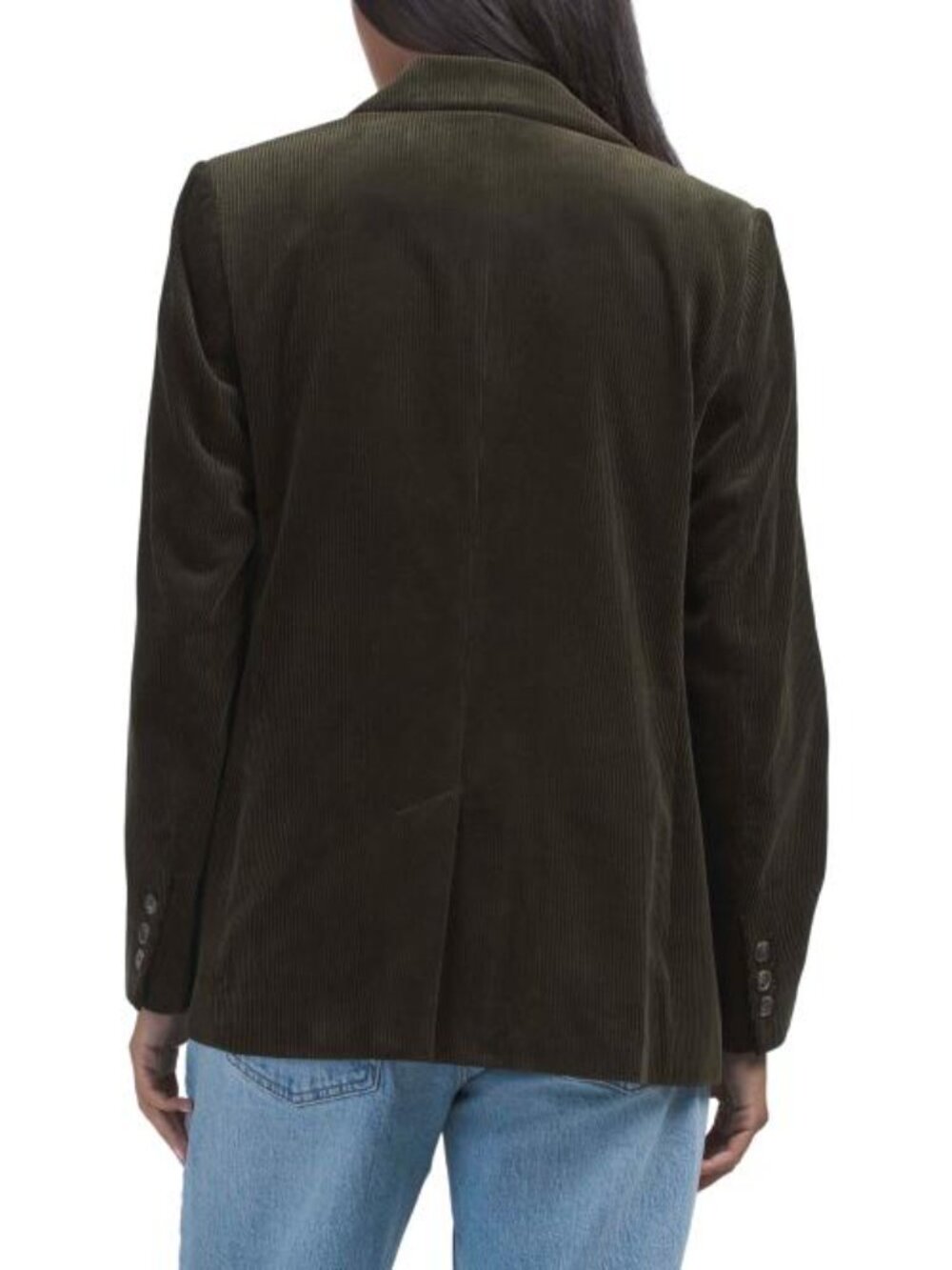 ELIE TAHARI Double Breasted Tailored Corduroy Jacket - Picture 2 of 4
